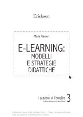 book E-learning: modelli e strategie didattiche