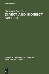 book Direct and Indirect Speech