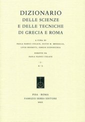 book Dizionario delle scienze e delle tecniche di Grecia e Roma