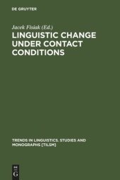 book Linguistic Change under Contact Conditions