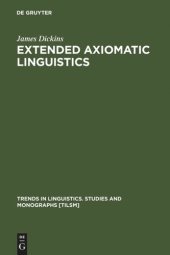 book Extended Axiomatic Linguistics