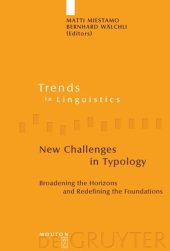 book New Challenges in Typology: Broadening the Horizons and Redefining the Foundations