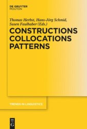 book Constructions Collocations Patterns