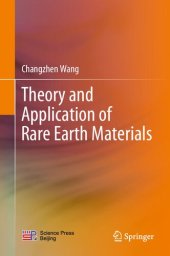 book Theory and Application of Rare Earth Materials