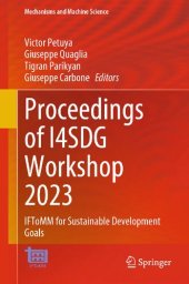 book Proceedings of I4SDG Workshop 2023: IFToMM for Sustainable Development Goals