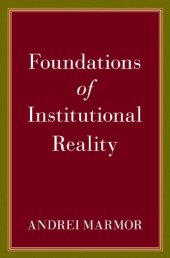 book Foundations of Institutional Reality