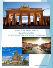 book FRENCH for WEST AFRICA Basic Course for VOCATIONAL EDUCATIONAL TRAINING