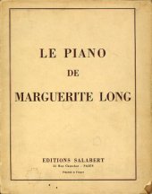 book Le piano de Marguerite Long