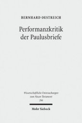 book Performanzkritik Der Paulusbriefe