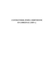 book Controverse judéo-chrétienne en Ashkenaz (XIIIe siècle): Florilèges polémiques : hébreu, latin, ancien français