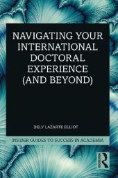 book Navigating Your International Doctoral Experience (and Beyond)