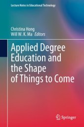 book Applied Degree Education and the Shape of Things to Come