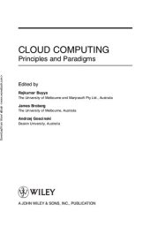 book Cloud Computing. Principles and Paradigms