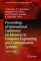 book Proceedings of International Conference on Advances in Computer Engineering and Communication Systems: ICACECS 2020