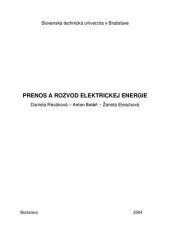 book Prenos a rozvod elektrickej energie