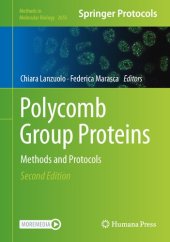 book Polycomb Group Proteins: Methods and Protocols