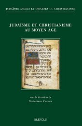 book Judaïsme et christianisme au Moyen Âge