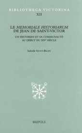 book Le Memoriale Historiarum de Jean de Saint-Victor