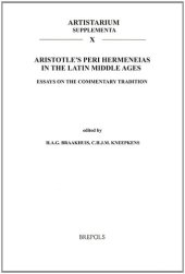 book Aristotle's Peri hermeneias in the Latin Middle Ages: Essays on the Commentary Tradition