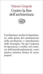 book Contro la fine dell’architettura