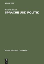 book Sprache und Politik: Untersuchungen zum Sprachgebrauch der „Paulskirche“