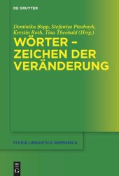 book Wörter – Zeichen der Veränderung