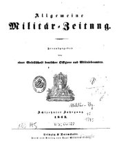 book Allgemeine Militär-Zeitung