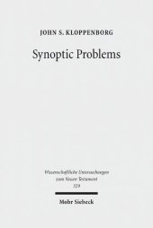 book Synoptic Problems: Collected Essays