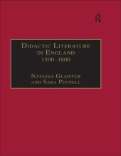 book Didactic Literature in England 1500–1800: Expertise Constructed