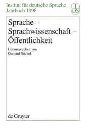 book Sprache - Sprachwissenschaft - Öffentlichkeit