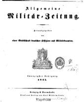 book Allgemeine Militär-Zeitung