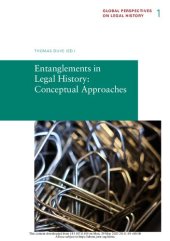 book Entanglements in Legal History: Conceptual Approaches