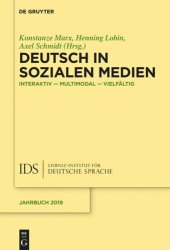 book Deutsch in Sozialen Medien: Interaktiv – multimodal – vielfältig