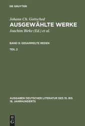 book Ausgewählte Werke: Band 9/2 Gesammelte Reden. Zweiter Teil