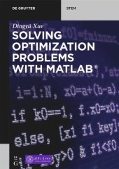 book Solving Optimization Problems with MATLAB®