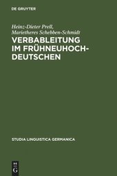 book Verbableitung im Frühneuhochdeutschen