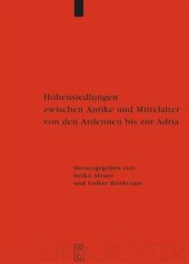 book Höhensiedlungen zwischen Antike und Mittelalter von den Ardennen bis zur Adria