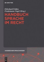 book Handbuch Sprache im Recht