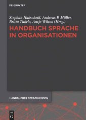 book Handbuch Sprache in Organisationen