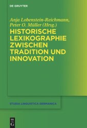 book Historische Lexikographie zwischen Tradition und Innovation