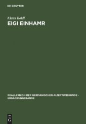 book Eigi Einhamr: Beiträge zum Weltbild der Eyrbyggja und anderer Isländersagas