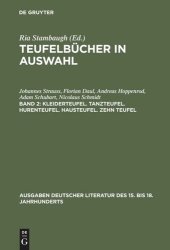 book Teufelbücher in Auswahl: Band 2 Kleiderteufel. Tanzteufel. Hurenteufel. Hausteufel. Zehn Teufel