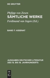 book Sämtliche Werke: Band 7 Assenat