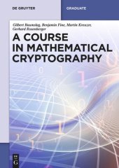 book A Course in Mathematical Cryptography