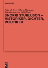 book Snorri Sturluson - Historiker, Dichter, Politiker