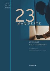 book 23 Manifeste zu Bildakt und Verkörperung