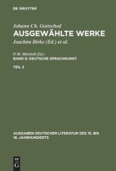 book Ausgewählte Werke: Teil 2 Deutsche Sprachkunst. Zweiter Teil