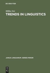 book Trends in Linguistics