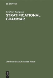 book Stratificational Grammar: A Definition and an Example