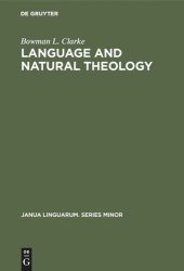 book Language and natural theology